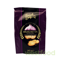 Брускета Snack Day 140г Часник /уп.12шт асорт/