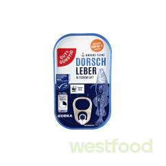 Печінка тріски Gut&Gunstig Dorsch Leber 121г ж/б /в уп.12шт/