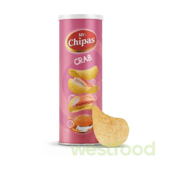 Чіпси Mr.Chipas 160г Crab /уп.24шт/