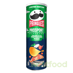 Чіпси Pringles 165г PASS Italian style PepperoniPizza /в уп.19шт/