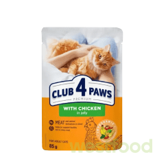 Корм С4P 100г для котів_Курка в желе