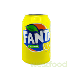 Напій Fanta 330мл Lemon /в уп.24шт/