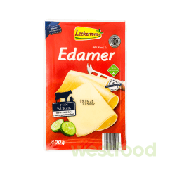 Сирн.нарізка Leckerrom 400г Edamer