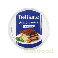 Крем-сир Маскарпоне 250г Delikate /уп.12шт/