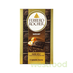 Шоколад Ferrero Rocher 270г(3*90г) чорний 55% /уп.12шт/