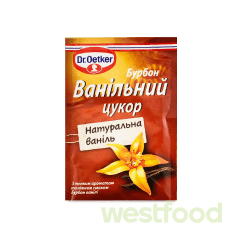Ванільний цукор 8г Dr.Oetker з натур. Бурбон ванілюю