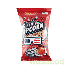 Попкорн Mr'Corn 70г червона ікра /в уп.18шт/