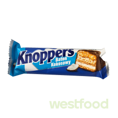 Батончик Knoppers 40г Kokosowy /уп.24шт/