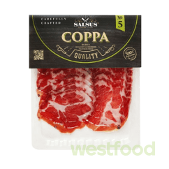 Продукт із свинини с/в Коппа (Coppa) в/с в/п нар.серв 100г SALSUS