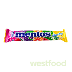 Драже жув. MENTOS Веселка 29,7г /в уп.16шт/