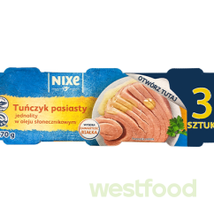 Тунець NIXE в олії 3шт*70г /в уп.30шт/