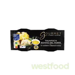 Тунець Gourmet в оливк.олії 2*80г /уп.24шт/