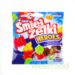 Желейні цукерки NIMM2 90г Heroes /уп.24шт/