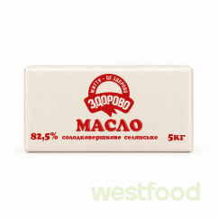 Масло 5 кг ВАГОВЕ Селянське 82,5% (Здорово)