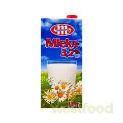 Молоко 1л Mleko 3,2%  Млековіта/в уп.12 шт/