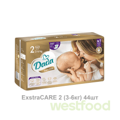 Підгузники Dada ExstraCARE 2 (3-6кг) 44шт /уп.4шт/