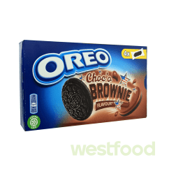 Печиво OREO Choco Brownie fliavourl 176г /в уп.12шт/