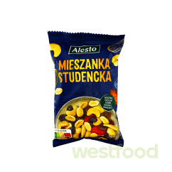 Мікс горіхів та родзинок Студентська 200г Alesto /в уп.24шт/