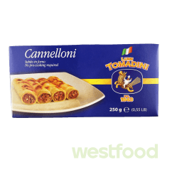 Макарони L.Tomadini Cannelloni 250г /в уп.12шт/