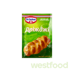 Дріжджі сухі 7г Dr.Oetker