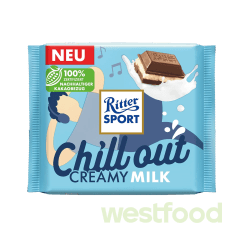 Шоколад Ritter Sport Chill out Creamy milk /в уп.12шт/