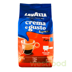 Кава в зернах LAVAZZA Crema&Gusto Espresso Forte 1кг/в уп.6шт/