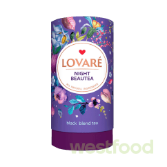 Чай LOVARE Тубус 80г Night Beautea /уп.10шт/