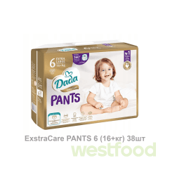 Підгузники Dada ExstraCare PANTS 6 (16+кг) 38шт/в уп.3шт/