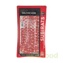 Салямі Subirats Salchichon 100г нарізка /в уп.15шт/