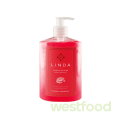Мило рідке Linda  500мл Троянда та півонія /в уп.21шт в асорт./