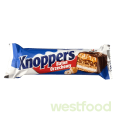 Батончик Knoppers 40г Orzechowy /уп.40шт/