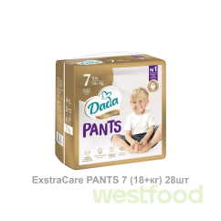 Підгузники Dada ExstraCare PANTS 7 (18+кг) 28шт/в уп.3шт/