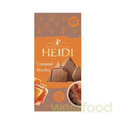 Шоколад HEIDI 80г молоч.Caramel Macha /в уп.20шт/