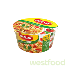 Локшина ш.п. Reeva зі см. Курки Чаша 75г /уп.24шт/