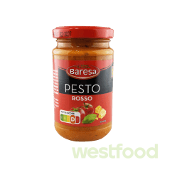 Соус Pesto Baresa Rosso 190г /в уп.12 шт/