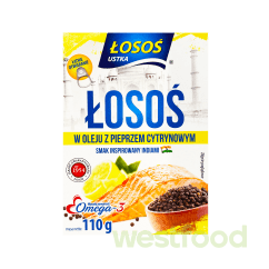 Лосось LososUstka 110г з лимонним перцем /уп.14шт/