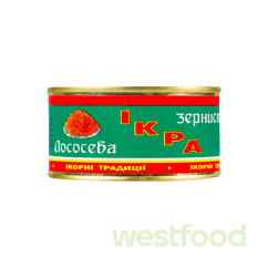 Ікра лососева зерниста Ікорні Традиції 80г ж/б