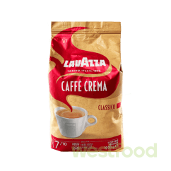 Кава в зернах LAVAZZA CAFFE CREMA 1кг /в уп.6шт/