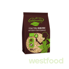 Пластівці вівсяні Сквирянка Органік 400г