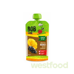 Пюре смузі Bob Snail манго-чорна смородина 120г