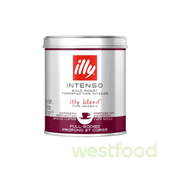 Кава мелена Illy  INTENSO ж/б 125г /уп.12шт/