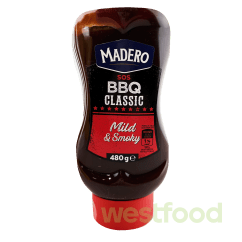 Соус Madero BBQ Classic 480г /в уп.10шт/