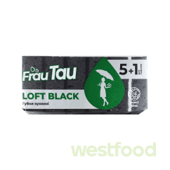 Губки кухонні FrauTau Loft Black 6шт