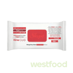 Серветки вологі SLEEPY Easy Clean Cherry 100шт червоний клап