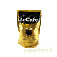 Кава розчинна LeCafe Gold 200г пакет /в уп15шт/