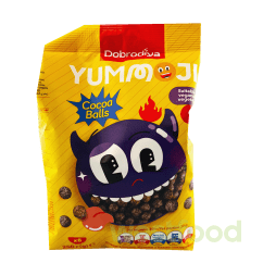 Кульки шоколадні глазур.250г Yummoji /уп.10шт/