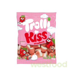 Желейки Trolli 100г Kiss /в уп.22шт/