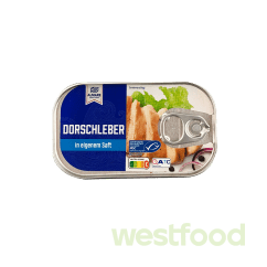 Печінка тріски ж/б Almare 121г