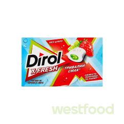 Жувальна гумка Dirol X-Fresh свіжість полун.та лайму 19,5г /уп.16шт/