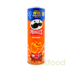 Чіпси Pringles 175г паприка  /в уп.19шт/